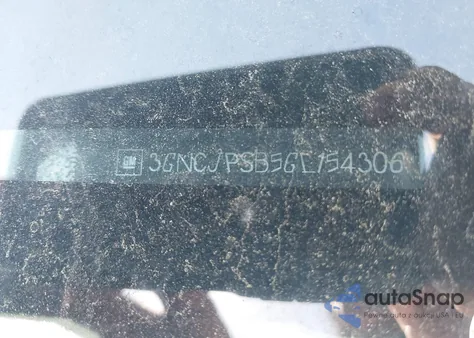 2016 Chevrolet Trax Lt из США, поврежденный, VIN 3GNCJPSB5GL154306